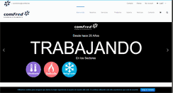 Desktop Screenshot of comfred.es