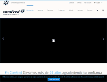 Tablet Screenshot of comfred.es
